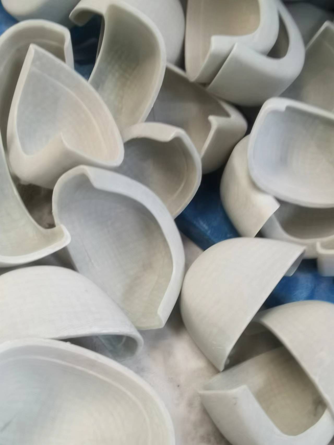 PU beschichtetes Modell 522 Glasfaserzehenkappe | 200J Impact Resistance für industrielle Sicherheitsstiefel